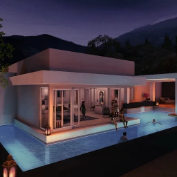 Colorado Mountain Villa - Night