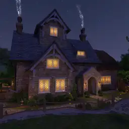 Buttercup Cottage - Night