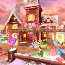 Jolly Gingerbread House