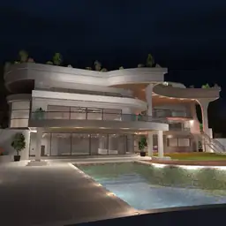 Cali Mansion – Night 