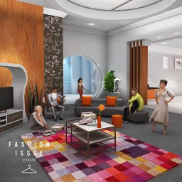 London Fashion Designer Apartment