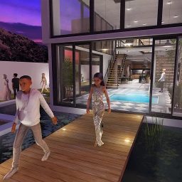 Mulholland Drive Apartment - Night