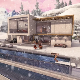 Norwegian Lake House