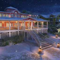 Outer Banks House: Winter