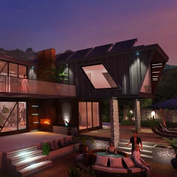 San Francisco Eco Home - Night