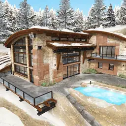 Super Deluxe Ski Chalet