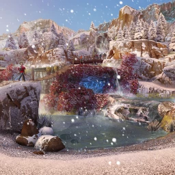 Creek Falls - Winter