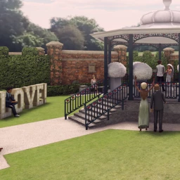 Herington Hall Hedge Maze