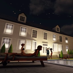 921 Acacia Drive - Night