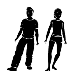 Bonfire Night Couple Dance