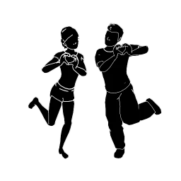 In Love Couple Dance