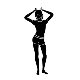 Pixel Nostalgia Pose