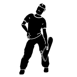 Spooky Skate Park Pose