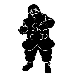 Big Jolly Santa Animation Set