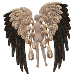 Bijouterie Divine Crystal Wings