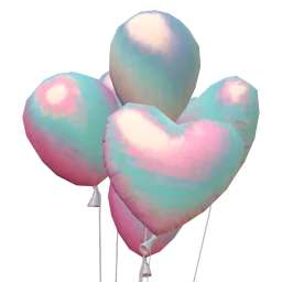Yume Pink And Blue Balloons