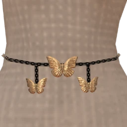 Mahiki Golden Butterflies Chain