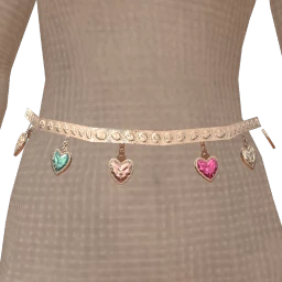 Cloud Nine Silver Diamond Drip Belt