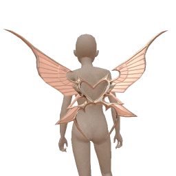 Cosmos Y2K Rose Gold Wings