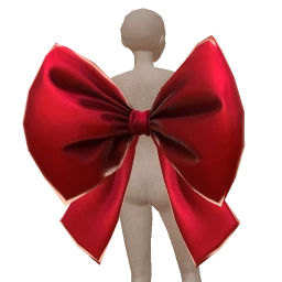 Cosmos Red Bow Wings