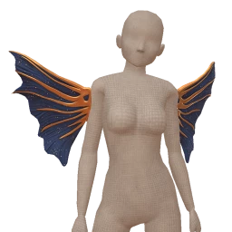 Cosmos Siren's Deep Sea Fins Wings