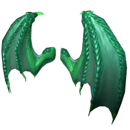 Cosmos Immortal Dragon Wings (Emerald)