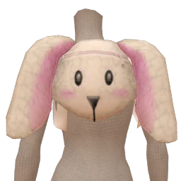 Yume White Bunny Bag