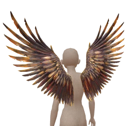 Cosmos Metallic Eagle Wings