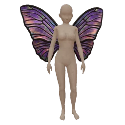 Elska Iridescent Glow Butterfly Wings