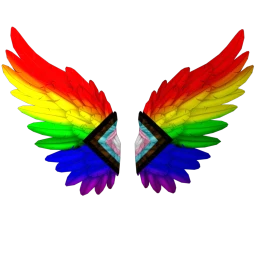 Foal Rainbow Angel Wings