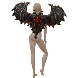 Cosmos Dark Vampire Wings