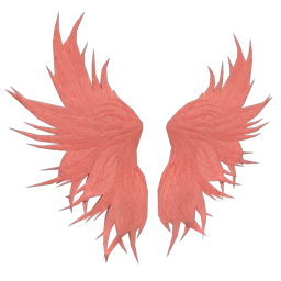 Cosmos Whisper of The Wind Wings - Coral