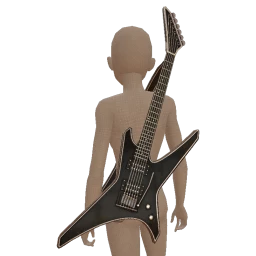 Delirious Black Bass Guitar