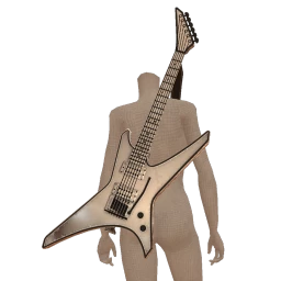 Delirious Silver Guitar