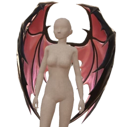 Delirious Large Bat Wings