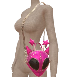 Delirious Hot Pink Alien Bag