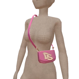 Drop Science Pink Metallic Bag