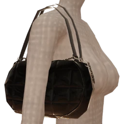 Ikon Elite Glow Black Shoulder Bag