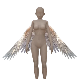 Elska Majestic Snowfall Wings