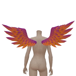 Ikon Elite Golden Angel Feather Wings