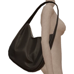 Front Row Sleek Slouch Shoulder Bag