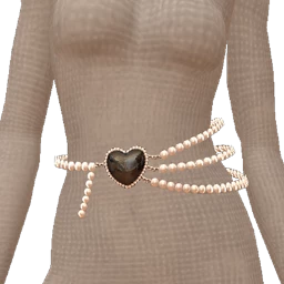 Front Row Pearl Chain Belt