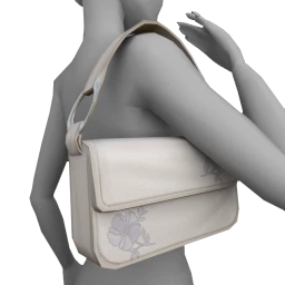 Front Row White Perennial Bag