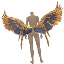 Ikon Elite Luxurious Golden Egyptian Goddess Wings