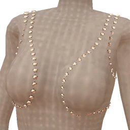 Ikon Elite White Pearl Body Chain