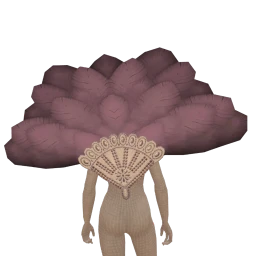 Ikon Elite Purple Feather Plume Wings