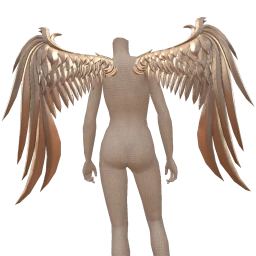 Ikon Elite Silver Angel Wings