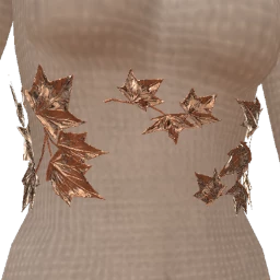 Ikon Elite Bronze Autumn Leaf Belt