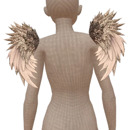 Ikon Elite Silver Crystals Mini Wings