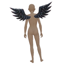 Cosmos Glittering Dark Wings